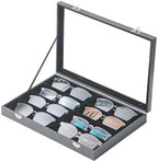 Jewelry Sunglasses Organizer Tray, Glasses Organize Storage Holder by FocusOnJewelryDisplay