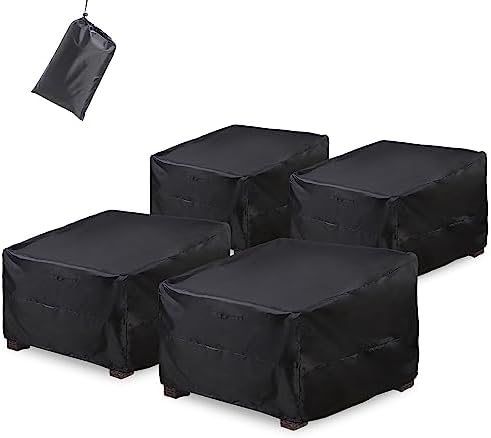ALSTER Patio Chair Covers 4 Pack, Outdoor Chair Covers, Durable and Waterproof by ALSTER