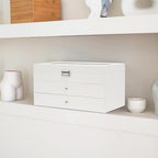 ProCase 3-Layer Sunglasses Storage Organizer -White - Image 3