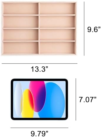 Frebeauty 8-Slot Sunglass Organizer Tray, Sunglass Holder - Image 4