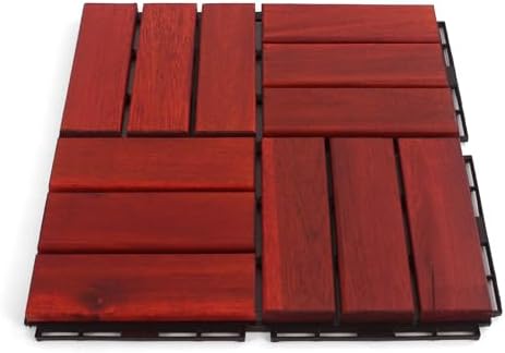 Acacia Deck Tiles Interlocking Outdoor Flooring - Image 5