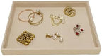 Premium Grade Multi Function Beige Velvet Jewelry Collection Accessaries by SVEADISPLAY