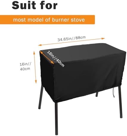 Luxiv Covers for 2-Burner Camp Stove - Image 2