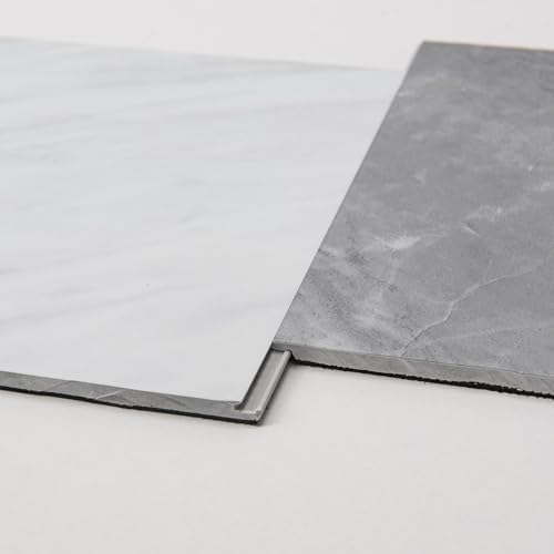 Art3d Marble Textured Interlocking Vinyl Floor Tiles, 4 Color Samples - Image 4