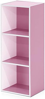 Furinno LUDER Book Shelf, 3-Cube Bookshelf, Bookcase by Furinno-FitsYourSpaceFitsYourBudget