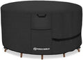 Porch Shield Waterproof 600D Round Patio Table Cover 96 inch by PorchShield