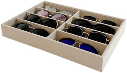 Premium Grade Velvet Drawer Divider Eyewear Storage Sunglasses Jewelry Tray - Image 7