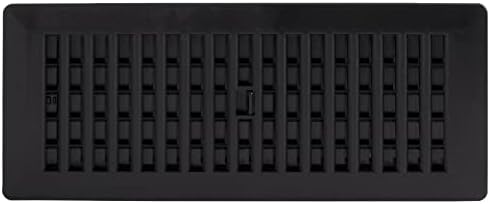 Decor Grates PL412-BLK Lattice Plastic Floor Register, 1 Pack - Image 5