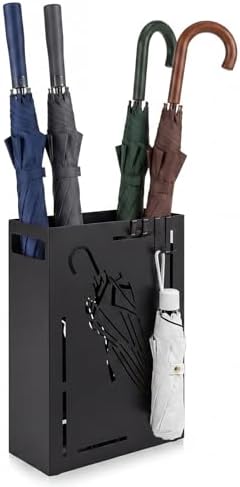 Goplus Metal Umbrella Holder, Indoor Umbrella Stand Freestanding by Goplus