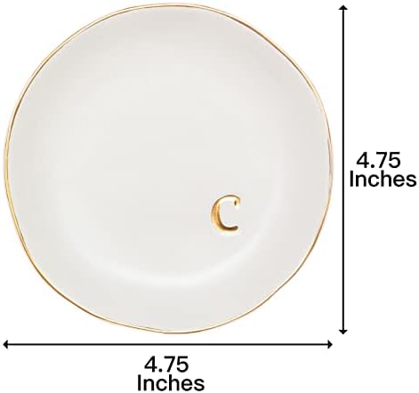 COLLECTIVE HOME Ceramic Jewelry Tray, Trinket Dish, Gifts - Image 2