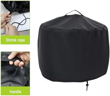 Waterproof Fire Pit Cover 18" D x 15.5" H fit - Image 5