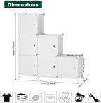 6Cube Storage Organizer Modular Stackable - Image 3