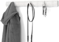 Umbra Flip Coat Rack, Wall Mount 8-Hook, Space Saving by Umbra