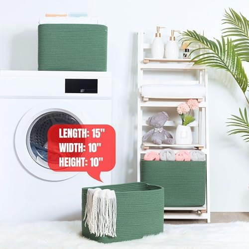 MINTWOOD Design 3-Pack Decorative Woven Storage Baskets - Image 6