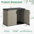 Greesum 26 CUFT Outdoor Storage Cabinet - Image 2