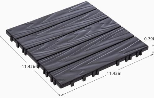 68-Pack 11.42" Interlocking Deck Tiles - Image 2