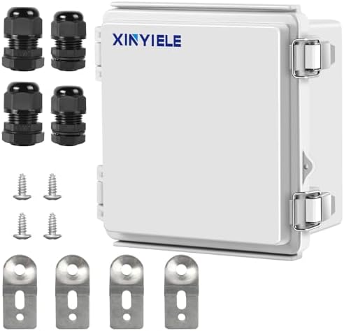 Waterproof Outdoor Project ABS Plastic Junction Box IP67 Weatherproof Dustproof by XINYIELE