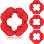 4 Packs 4-in-1 Multi-Size Deck Spacer Tool, 4 Thicknesses Deck Board Spacers by Dexspoeny