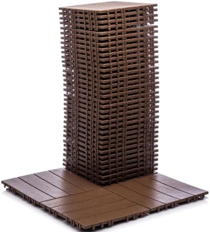 68-Pack 11.42" Interlocking Deck Tiles - Image 3