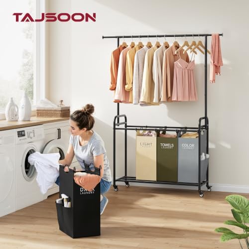 Tajsoon Laundry Sorter Cart - Image 2