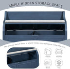 Knocbel Rustic Entry Storage Bench - Image 6