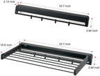 Wall Mounted Drying Rack, Aluminum Collapsible, 88 lbs Capacity, Foldable - Image 6
