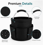 Cleaning Caddy with Handle, 17L Cleaning Products Organiser, Foldable Storage - Image 6