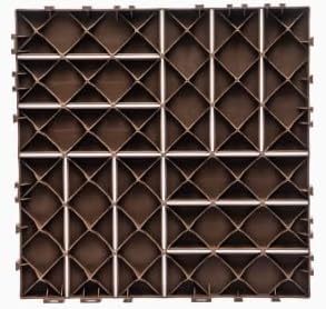 68-Pack 11.42" Interlocking Deck Tiles - Image 2
