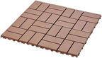 44-Pack Interlocking Deck Tiles, All-Weather Anti-Slip Patio Tiles - Image 4