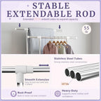 Clothes Drying Rack Foldable，Height & Length Adjustable Drying Rack - Image 4