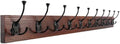IBosins Brown Wood Wall Mounted Coat Rack by IBosins