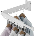 wall Mounted Clothes Drying Folding Hanger Rack by iMonse
