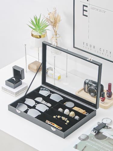 Jewelry Sunglasses Organizer Tray, Glasses Organize Storage Holder - Image 5