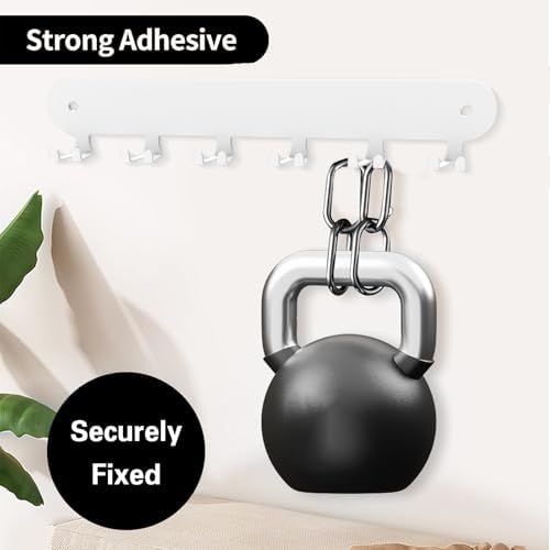 2 Pack Key Holder for Wall Adhesive, Key Hooks - Image 4