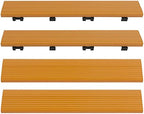 NewTechWood 1/6 ft. x 1 ft. Quick Deck Composite Deck Tile Straight Fascia in - Image 2
