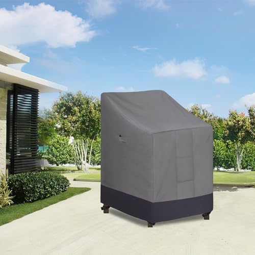 Easy-Going Outdoor Stackable Chair Cover, 1 Pack-28Wx36Dx47H inch - Image 2
