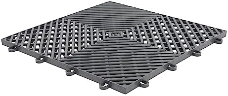 25PCS Interlocking Floor Tiles 12" x 12" Splicing Garage Flooring Tiles by JAYEUW