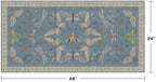 Dusty Blue Bathroom Rug 2x4 - Image 2