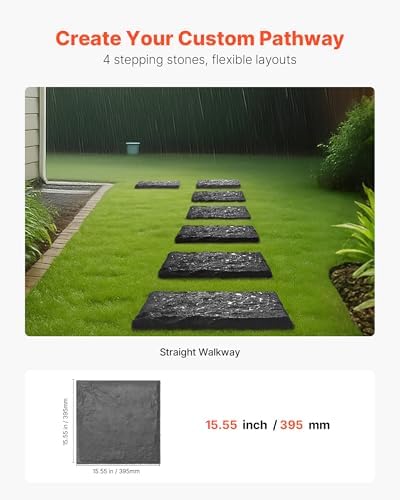 VEVOR Garden Stepping Stones, Decorative Stepping Stones - Image 6