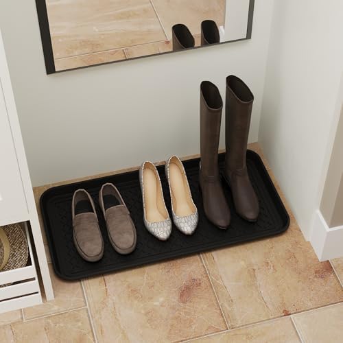 Ottomanson Multipurpose All Season Boot Tray Mat, Reusable Pee Pad - Image 2