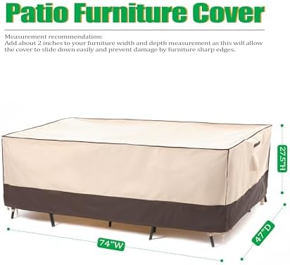 F&J Outdoors Patio TFurniture Cover - Image 2