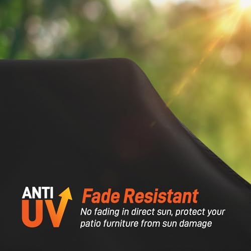 Arcedo Patio Chaise Lounge Cover Waterproof 4 Pack - Image 4