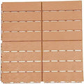 12"x12" Interlocking Deck Tiles, Modern Plastic Wood Outdoor Flooring Tiles by Unknown