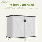 Greesum 26 Cuft Outdoor Storage Box - Image 2