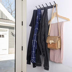 WEBI Coat Rack Wall Mounted, 5 Coat Hooks - Image 6