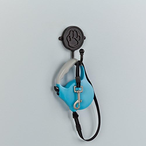 Franklin Brass Paw Print Single Wall Hooks 1-Prong Venetian Bronze Dog Themed - Image 2