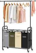 Tajsoon Laundry Sorter Cart by Tajsoon