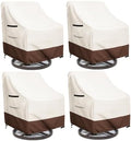 Waterproof 4 Pack Outdoor Swivel Chair Cover by Unknown