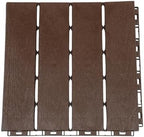 12-Pack Interlocking Deck Tiles, 12 x 12-inch Floor Tiles, Waterproof Plastic by Lidhujnk