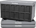 CleverMade Collapsible Storage Bin - 46L - Stone by CleverMade
